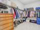 Spacious walk-in closet with ample shelving and organized storage solutions at 2279 Raven Ridge Road, Minneola, FL 34715