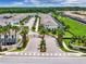 Aerial view of the Windsor at Westside community entrance at 2408 Dubai St, Kissimmee, FL 34747