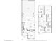 Detailed floor plan showcasing layout of both floors, including pool, living areas, bedrooms, bathrooms, and closet spaces at 2408 Dubai St, Kissimmee, FL 34747