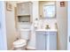 Bathroom featuring gray vanity and tile flooring at 3191 Marshfield Preserve Way, Kissimmee, FL 34746