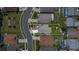 Aerial view of the property showcasing the lot and surrounding neighborhood at 4611 Eaglet Ln, Kissimmee, FL 34746