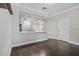 Kitchen view with granite countertops and stainless steel appliances at 6873 Slaven Dr, Orlando, FL 32819