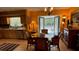 Dining area with a round glass table and chairs near the kitchen at 805 Hemlock Dr, Apopka, FL 32712