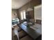 Open dining area with table, chairs, and decorative pendant lighting at 8981 Shine Dr, Kissimmee, FL 34747