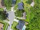 Overhead aerial view of a residential neighborhood at 12513 Indiana Woods Ln, Orlando, FL 32824