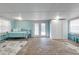 Finished bonus room or bedroom features french doors, brick flooring and closet with storage at 1422 Missouri Ave, St Cloud, FL 34769