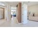 Hallway between bedroom and bathroom with an open view at 1941 Mathis Rd, St Cloud, FL 34771