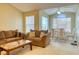 Cozy living room featuring comfortable seating and lots of natural light at 2203 Key West Ct # 432, Kissimmee, FL 34741
