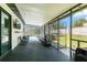 View of Sunroom featuring comfortable seating and an outdoor pool area at 2506 Bali Cir, Kissimmee, FL 34741