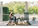 Relaxing screened porch with rocking chairs and view of pool, perfect for leisure and enjoying the outdoors at 4561 Henry J Ave, St Cloud, FL 34772