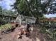 Backyard chicken coop offering a unique homesteading experience with healthy, natural eggs at 4765 Lake Shore Dr, St Cloud, FL 34772