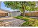 Spacious garage with brick patio and fenced in yard at 503 New York Ave, St Cloud, FL 34769