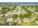 Aerial view of residential neighborhood with a scenic lake nearby at 514 S Cottage Hill Rd, Orlando, FL 32805