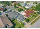 An aerial view of the home, showcasing its neat landscaping and proximity to community amenities at 832 Whalebone Bay Dr, Kissimmee, FL 34741