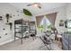 Unique bedroom for a kid with desk, keyboard and plants at 8338 Modiano St, Orlando, FL 32827