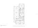 Detailed floor plan showcasing the layout of the home, including the bedrooms, bathrooms, and living spaces at 8338 Modiano St, Orlando, FL 32827