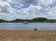 A view of the lake and the various water activities available to visitors at 8338 Modiano St, Orlando, FL 32827