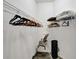 Walk-in closet with shelving and hanging storage at 932 Emerald Green Ct, Kissimmee, FL 34746