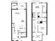 Detailed floor plan showing the layout of the first and second floors of the home, including room dimensions at 4871 Coral Castle Dr, Kissimmee, FL 34746