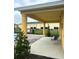 Covered patio area with pool access, creating a seamless indoor-outdoor living experience at 4871 Coral Castle Dr, Kissimmee, FL 34746