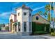 Charming exterior with terra cotta roof, stone accents, and manicured landscaping creates inviting curb appeal at 789 Cielo Trl, Kissimmee, FL 34759