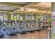 Fitness center with treadmills and large windows at 789 Cielo Trl, Kissimmee, FL 34759