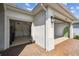 Attached two car garage with brick paver driveway and epoxy coated floor at 789 Cielo Trl, Kissimmee, FL 34759