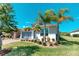 Well-maintained single story home with a landscaped yard, two-car garage and brick driveway at 363 Bella Cortina Dr, Kissimmee, FL 34759