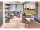 Screened patio area with comfortable seating and serene lake views at 363 Bella Cortina Dr, Kissimmee, FL 34759