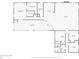 Layout of the home showing the location of the living room, bedrooms, bathrooms and other amenities at 7938 Riffle Ln, Orlando, FL 32818