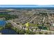 An aerial shot shows the proximity to the community amenities with easy access to everything at 265 Del Sol Ave, Davenport, FL 33837