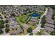 Aerial view featuring serene water features and lush green spaces for an active lifestyle at 265 Del Sol Ave, Davenport, FL 33837