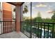Relaxing screened balcony with stunning views of the tranquil waterfront at 1357 Venezia Ct # 202, Davenport, FL 33896
