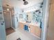 Bright bathroom with double sinks, ample counter space, and modern fixtures at 20249 Macon Pkwy, Orlando, FL 32833