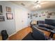 Bedroom with ceiling fan, closet, and décor, creating a comfortable and inviting space at 20249 Macon Pkwy, Orlando, FL 32833