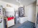 Utility Room with water heater, utility sink, and HVAC system, providing essential home functions at 20249 Macon Pkwy, Orlando, FL 32833