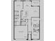 Detailed floor plan showcasing the layout of this delightful home, including the kitchen, bedrooms, and living areas at 3041 Tobago Dr, Haines City, FL 33844