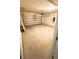 Spacious garage with a white door is ready for your vehicle and storage at 3041 Tobago Dr, Haines City, FL 33844