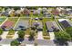 Beautifully landscaped homes in a well-maintained neighborhood at 3111 Turnberry Blvd, Kissimmee, FL 34744