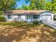 Charming single-story home featuring a well-maintained lawn, covered garage, and quaint front entrance at 412 Noya Ln, Apopka, FL 32712