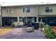 Townhome backyard featuring a wood deck and the building's exterior at 554 Northbridge Dr, Altamonte Springs, FL 32714