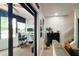 The bright office space overlooks the house interior at 554 Northbridge Dr, Altamonte Springs, FL 32714