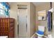 Bathroom featuring a toilet and shower with light-colored tile at 801 Ashton Dr, Davenport, FL 33837