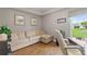 Home office features comfortable seating and a large window offering natural light at 801 Ashton Dr, Davenport, FL 33837