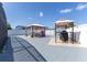 Backyard with two gazebos provides ample space for entertaining and outdoor activities at 121 Lochness Ln, Kissimmee, FL 34743