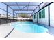 Relax in style in this beautiful screened-in pool with ample seating areas at 121 Lochness Ln, Kissimmee, FL 34743