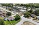 Community aerial view displaying multiple single-Gathering houses surrounded by lush trees at 15106 Sw 38Th Cir, Ocala, FL 34473