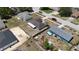 Property with a fenced backyard in a residential neighborhood, highlighting its location and layout at 15106 Sw 38Th Cir, Ocala, FL 34473