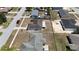 Drone shot featuring a residence and its proximity to neighboring houses in a residential area at 15106 Sw 38Th Cir, Ocala, FL 34473