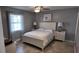 Comfortable bedroom featuring a white bed, matching furniture, and a window with natural light at 15106 Sw 38Th Cir, Ocala, FL 34473